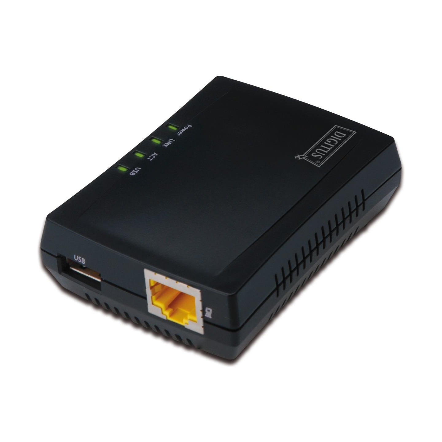 Digitus | Multifunction USB Network Server | DN-13020 | Black