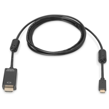 Digitus USB Type-C adapter cable, Type-C to HDMI A M/M, 2.0m, 4K/60Hz, 18GB, bl, gold | Digitus | USB Type-C adapter cable | AK-