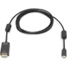 Digitus USB Type-C adapter cable, Type-C to HDMI A M/M, 2.0m, 4K/60Hz, 18GB, bl, gold | Digitus | USB Type-C adapter cable | AK-