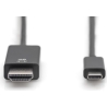 Digitus USB Type-C adapter cable, Type-C to HDMI A M/M, 2.0m, 4K/60Hz, 18GB, bl, gold | Digitus | USB Type-C adapter cable | AK-