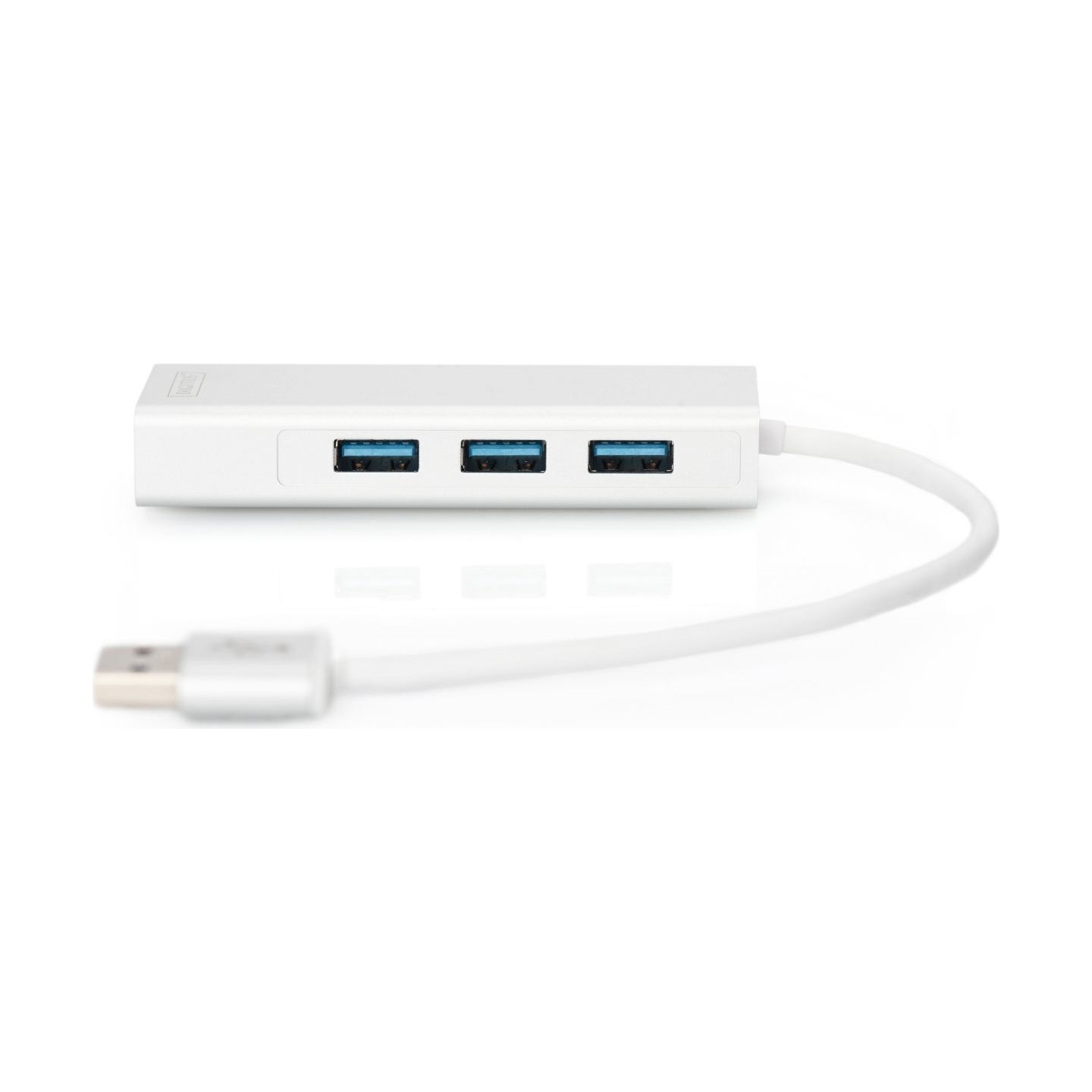 Digitus | 3-port USB Hub and Gigabit LAN adapter | DA-70250-1 | USB Hub
