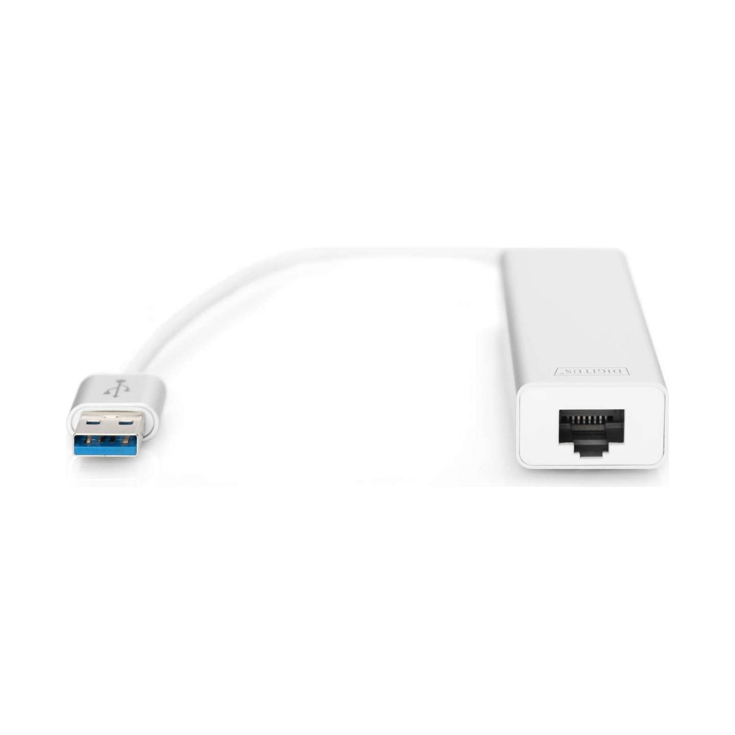 Digitus | 3-port USB Hub and Gigabit LAN adapter | DA-70250-1 | USB Hub