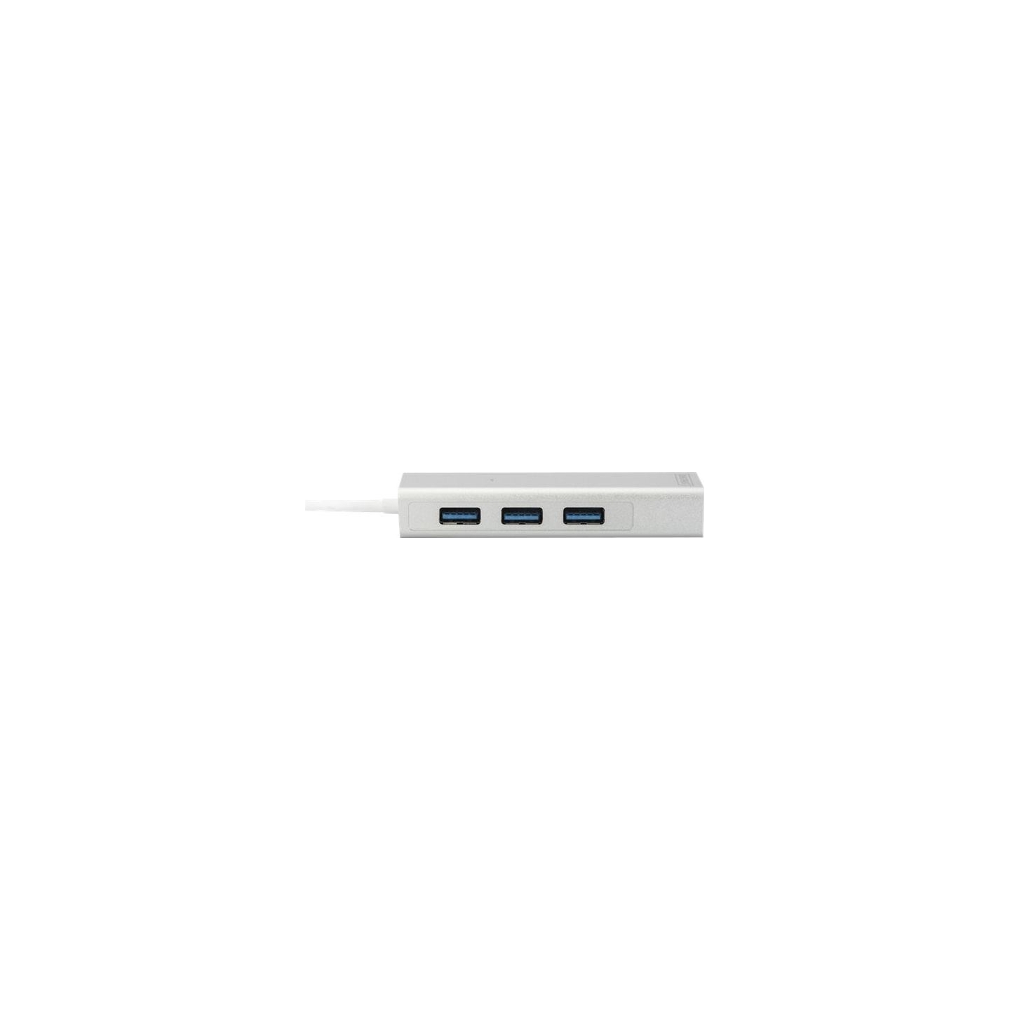 Digitus | 3-port USB Hub and Gigabit LAN adapter | DA-70250-1 | USB Hub