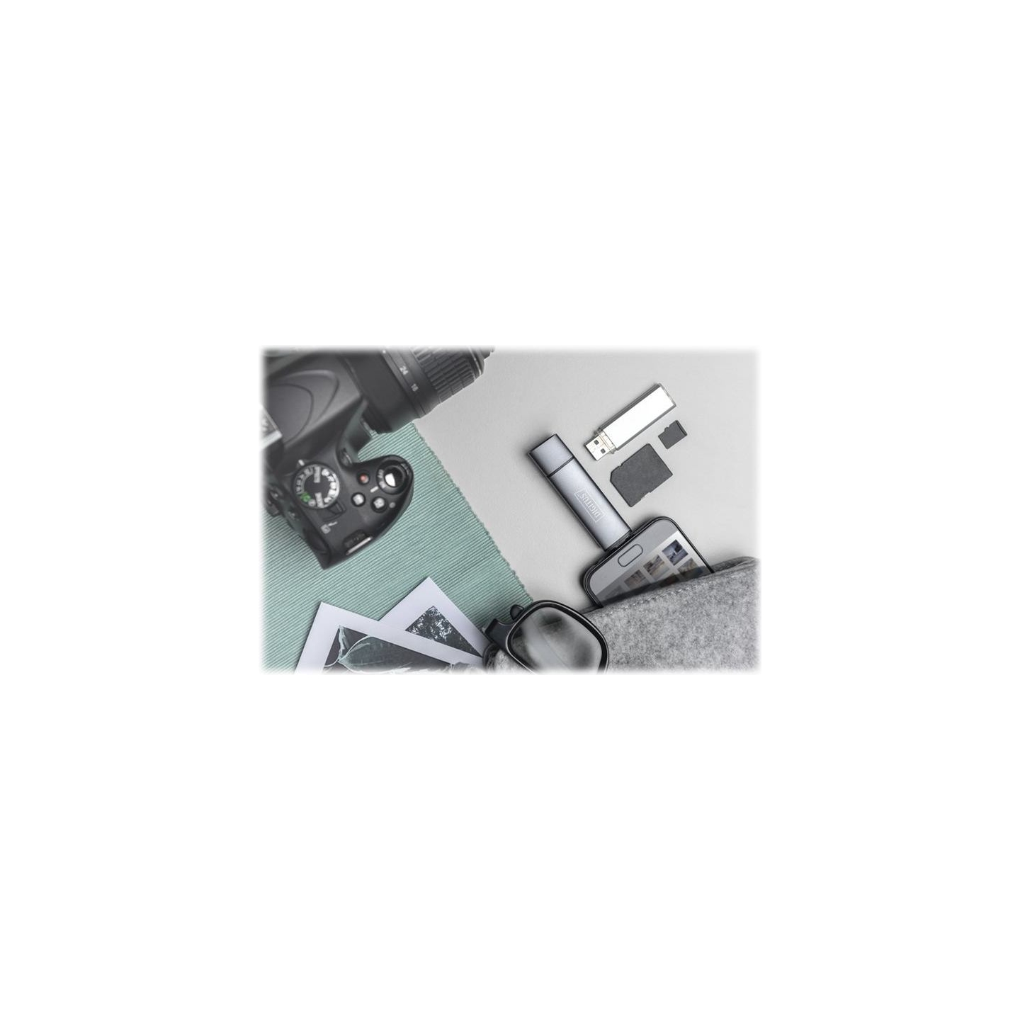 Digitus | Card reader - USB 3.0/USB-C | DA-70886