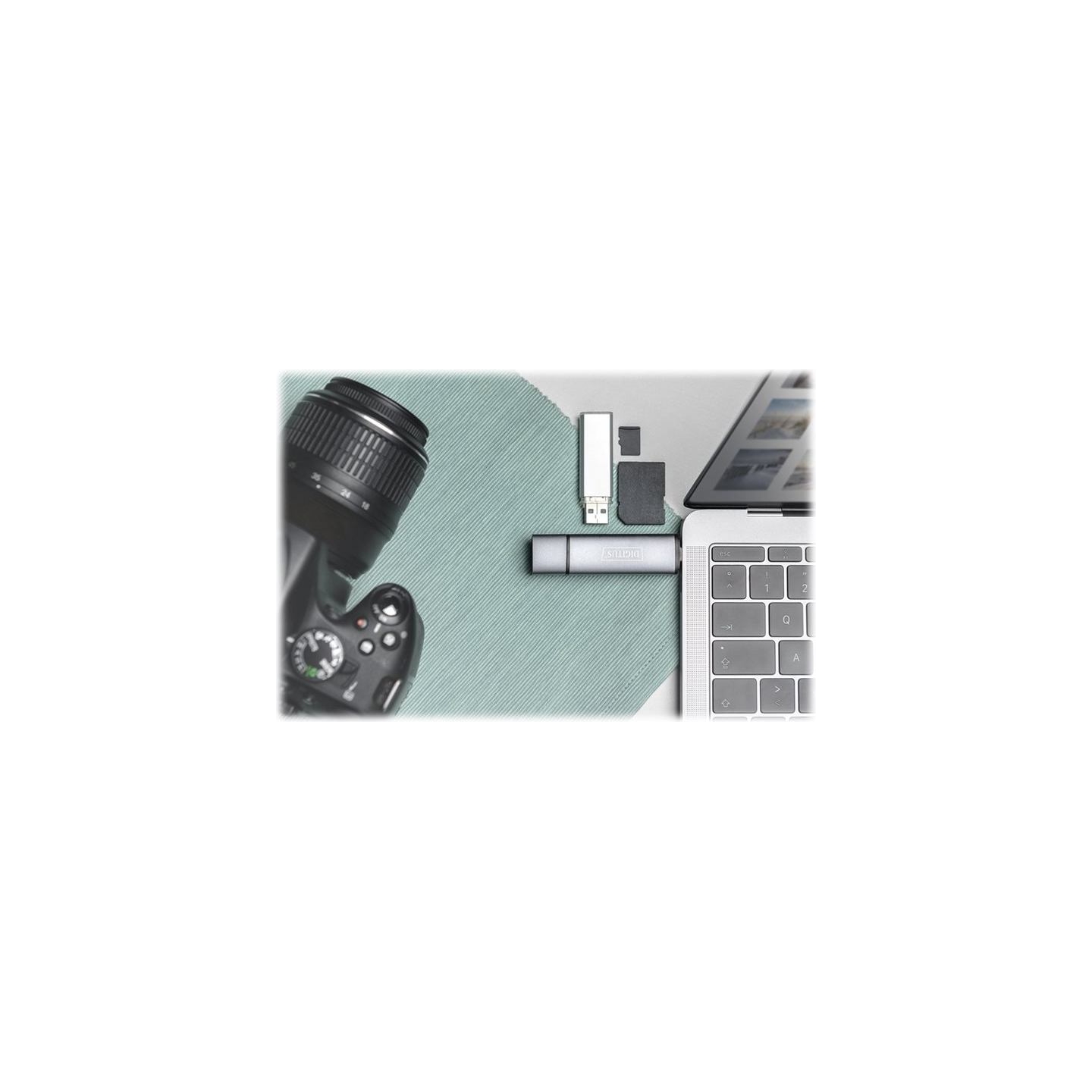 Digitus | Card reader - USB 3.0/USB-C | DA-70886