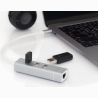 Digitus | USB Type-C 3-Port Hub + Fast Ethernet LAN Adapter | DA-70253