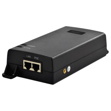 Digitus Gigabit Ethernet PoE Ultra Injector, 802.3af/at, 60 W | DN-95104