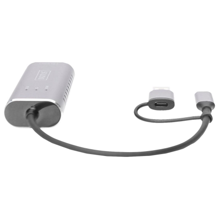 Digitus | USB Type-C Gigabit Ethernet Adapter 2.5G, USB-C + USB A (USB3.1/3.0) | DN-3028 | USB3.0/USB C 3.1 to 2.5G Ethernet Ada
