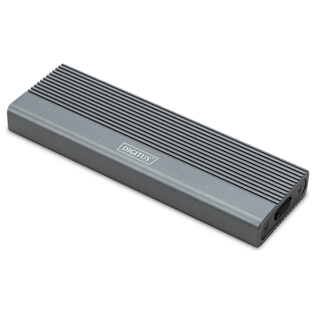 Digitus USB M.2 hard disk enclosure, SSD, external, NVMe, 10Gbps, USB 3.1 Gen2 | DA-71120-1