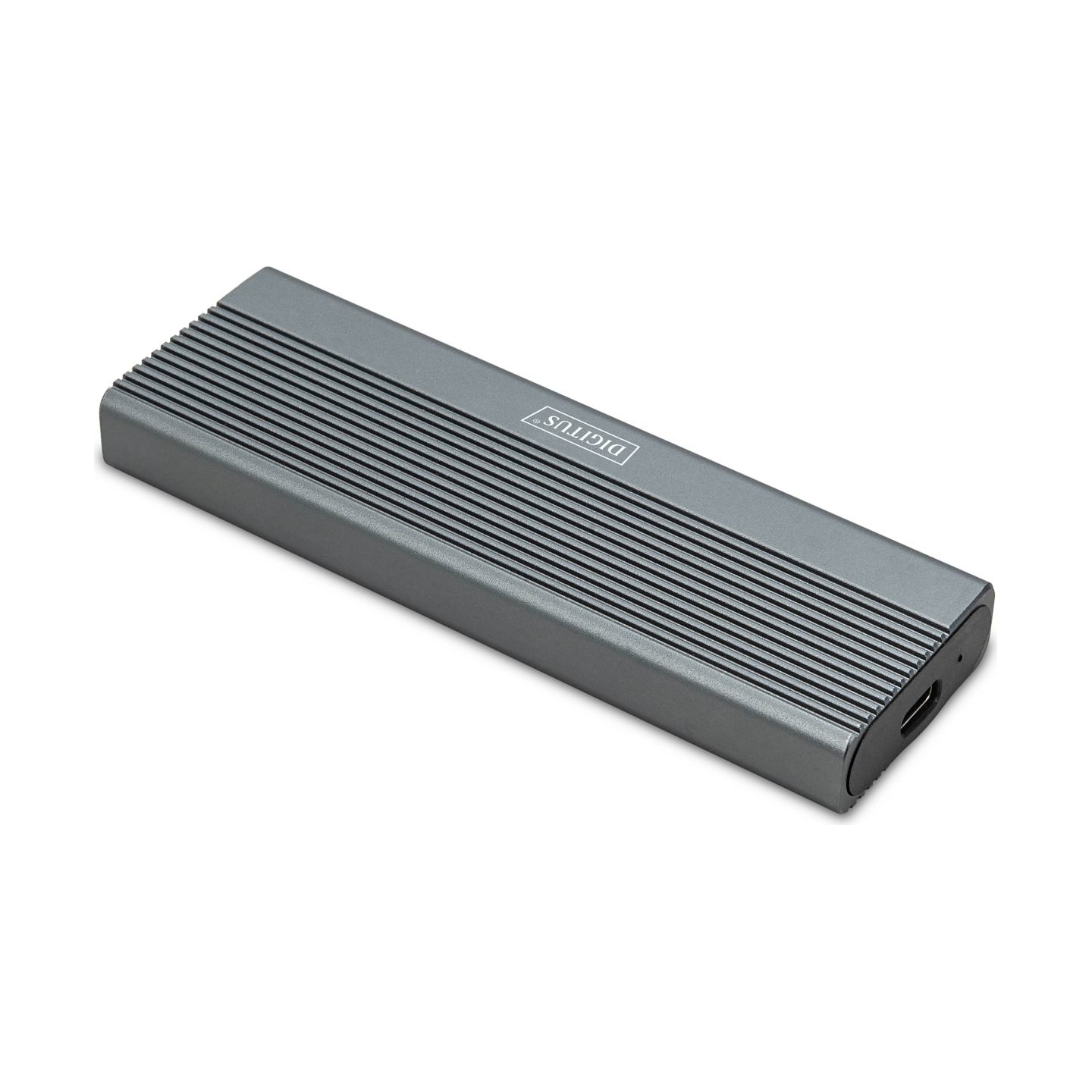 Digitus USB M.2 hard disk enclosure, SSD, external, NVMe, 10Gbps, USB 3.1 Gen2 | DA-71120-1