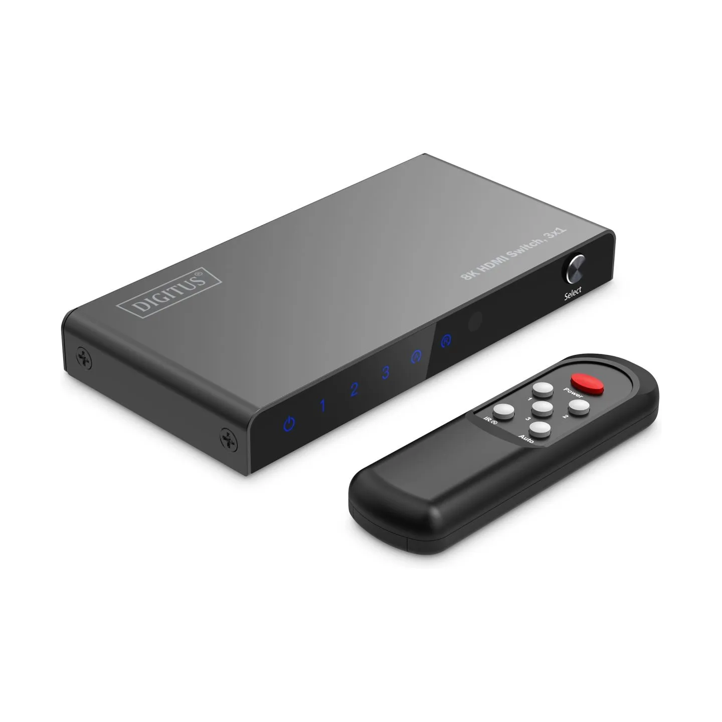 Digitus 8K HDMI Switch, 3x1 | DS-55333 | Black