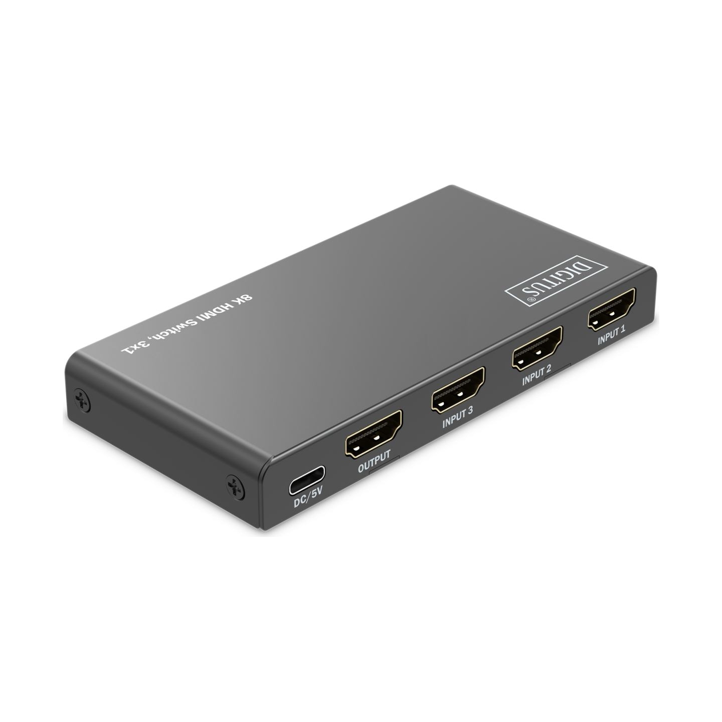 Digitus 8K HDMI Switch, 3x1 | DS-55333 | Black