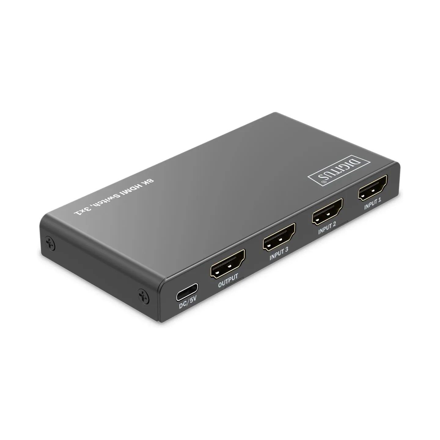 Digitus 8K HDMI Switch, 3x1 | DS-55333 | Black