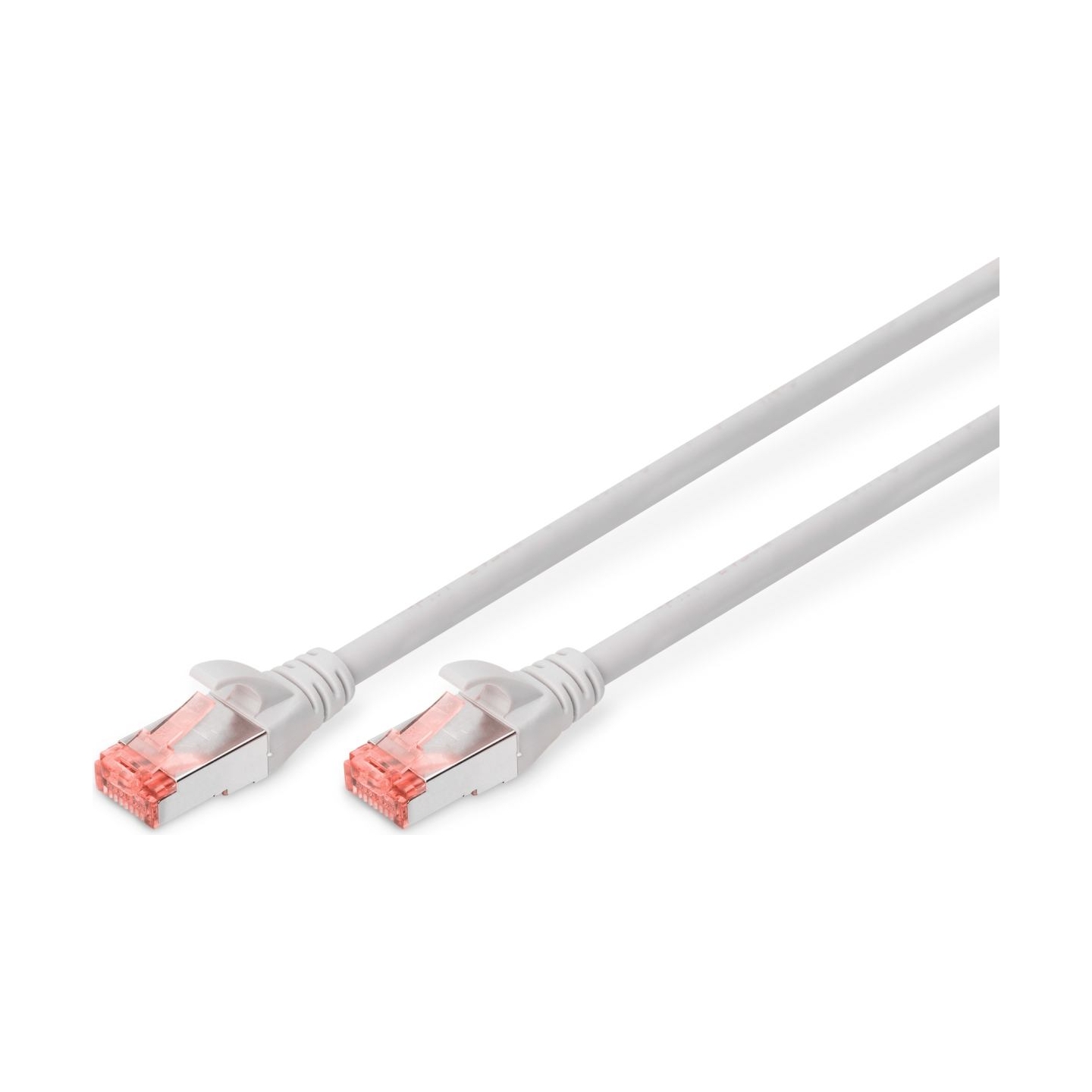 Digitus CAT 6 S/FTP | Patch cord | Length 1 m | Grey