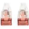 Digitus CAT 6 S/FTP | Patch cord | Length 1 m | Grey