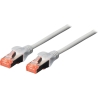 Digitus CAT 6 S/FTP | Patch cord | Length 20 m | Grey