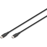 Digitus | Silicone connection cable, 0.5 m | AK-300341-005-S | USB-C to USB-C