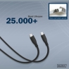 Digitus | Silicone connection cable, 0.5 m | AK-300341-005-S | USB-C to USB-C
