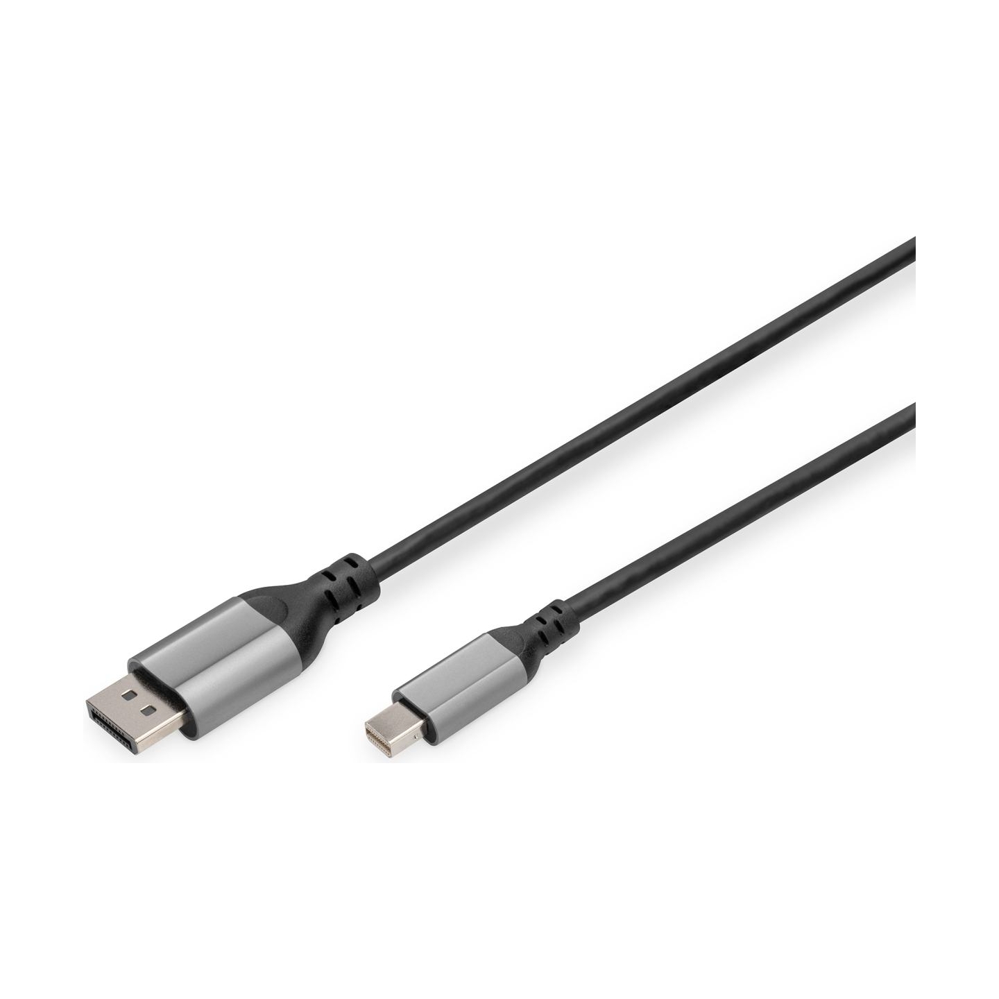 Digitus | 8K DisplayPort Adapter Cable, Mini DP to DP, 2 m | DB-340106-020-S | DisplayPort to DisplayPort