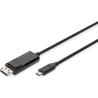 Digitus | Bi-Directional Adapter Cable 2 m | AK-300334-020-S | USB Type C to DisplayPort