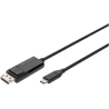 Digitus | Bi-Directional Adapter Cable 2 m | AK-300334-020-S | USB Type C to DisplayPort