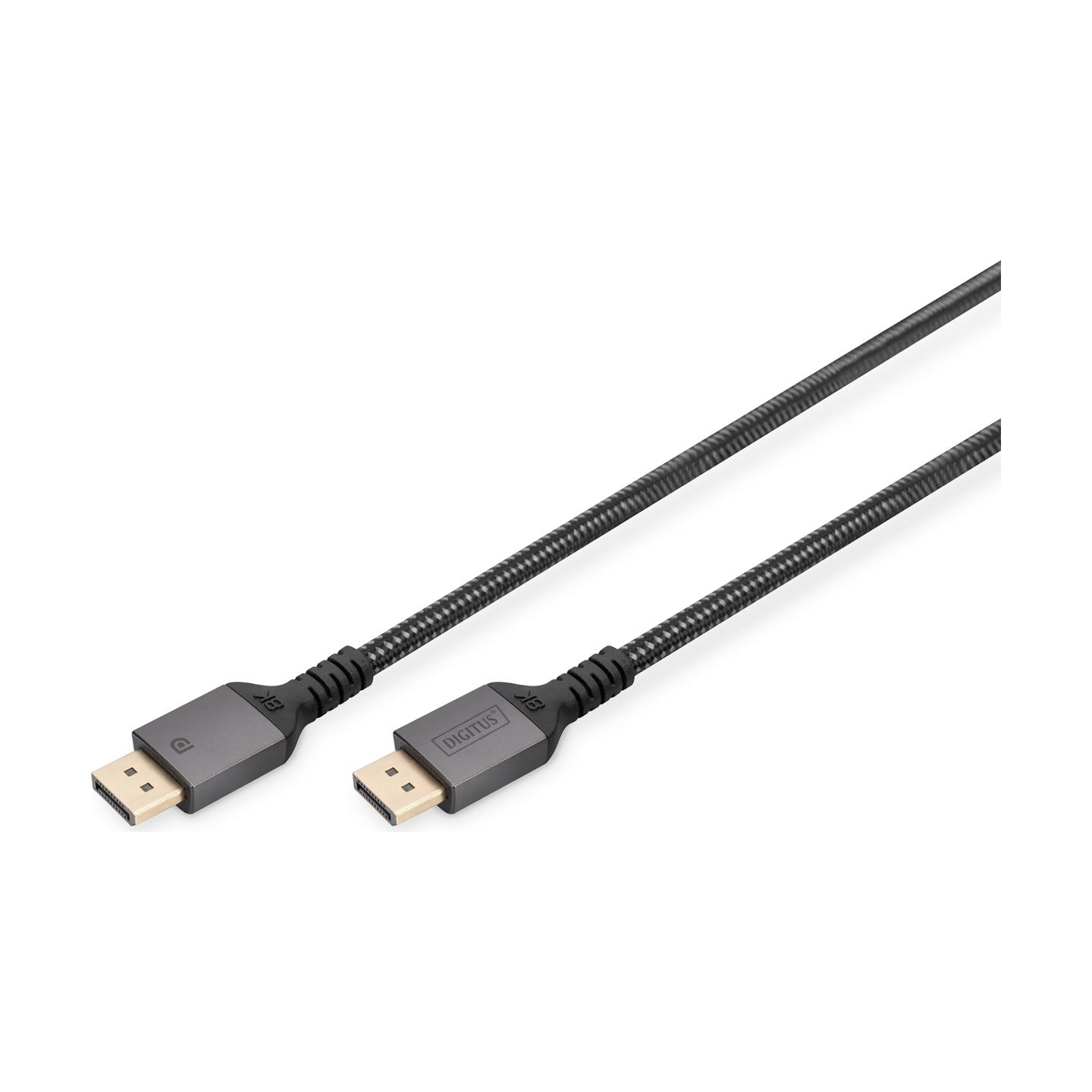 Digitus | 8K DisplayPort Connection Cable Version 1.4 | DB-340201-020-S | DisplayPort to DisplayPort