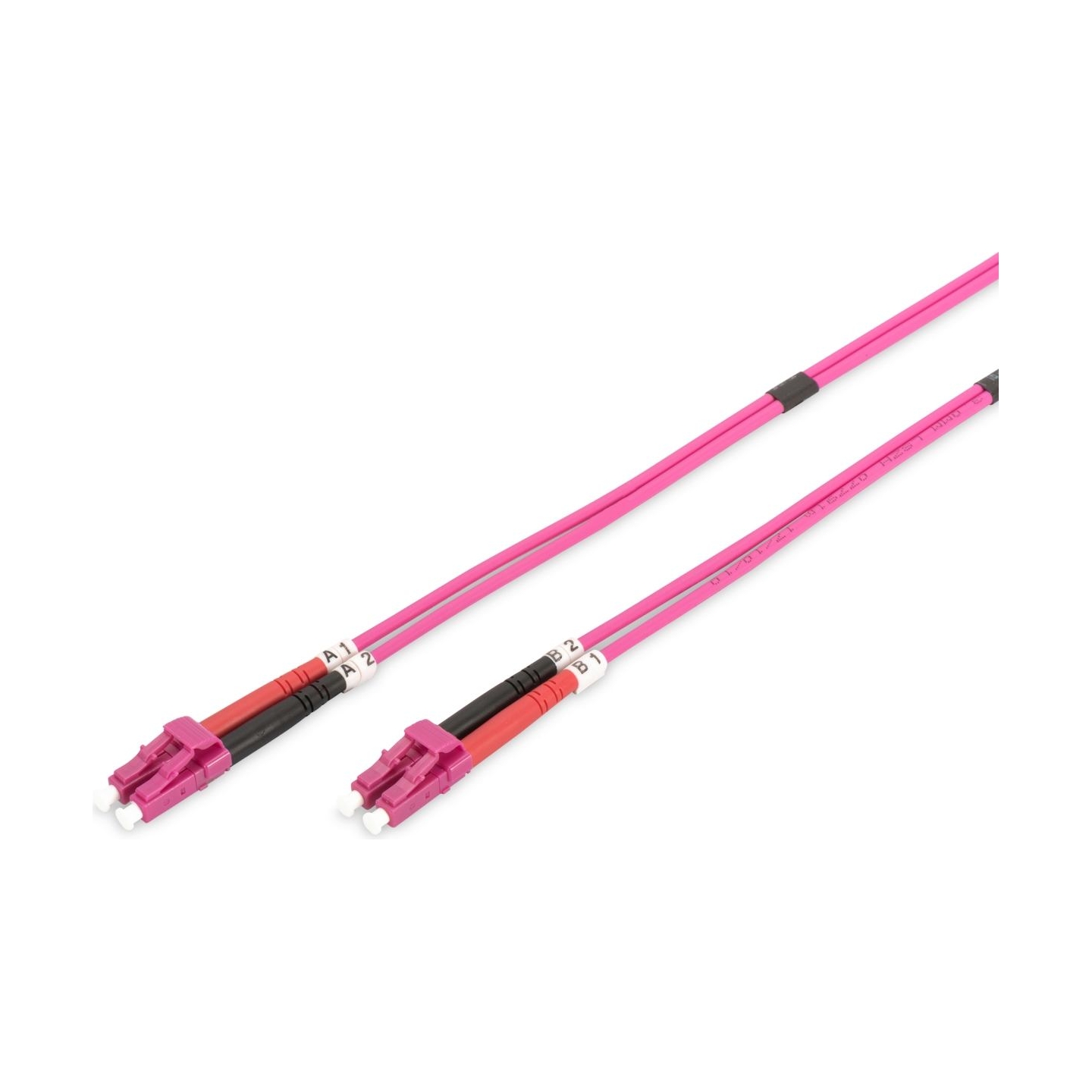 Digitus Fiber Optic Multimode | DK-2533-03-4 | Patch cord | Length 3 m | Erika violet