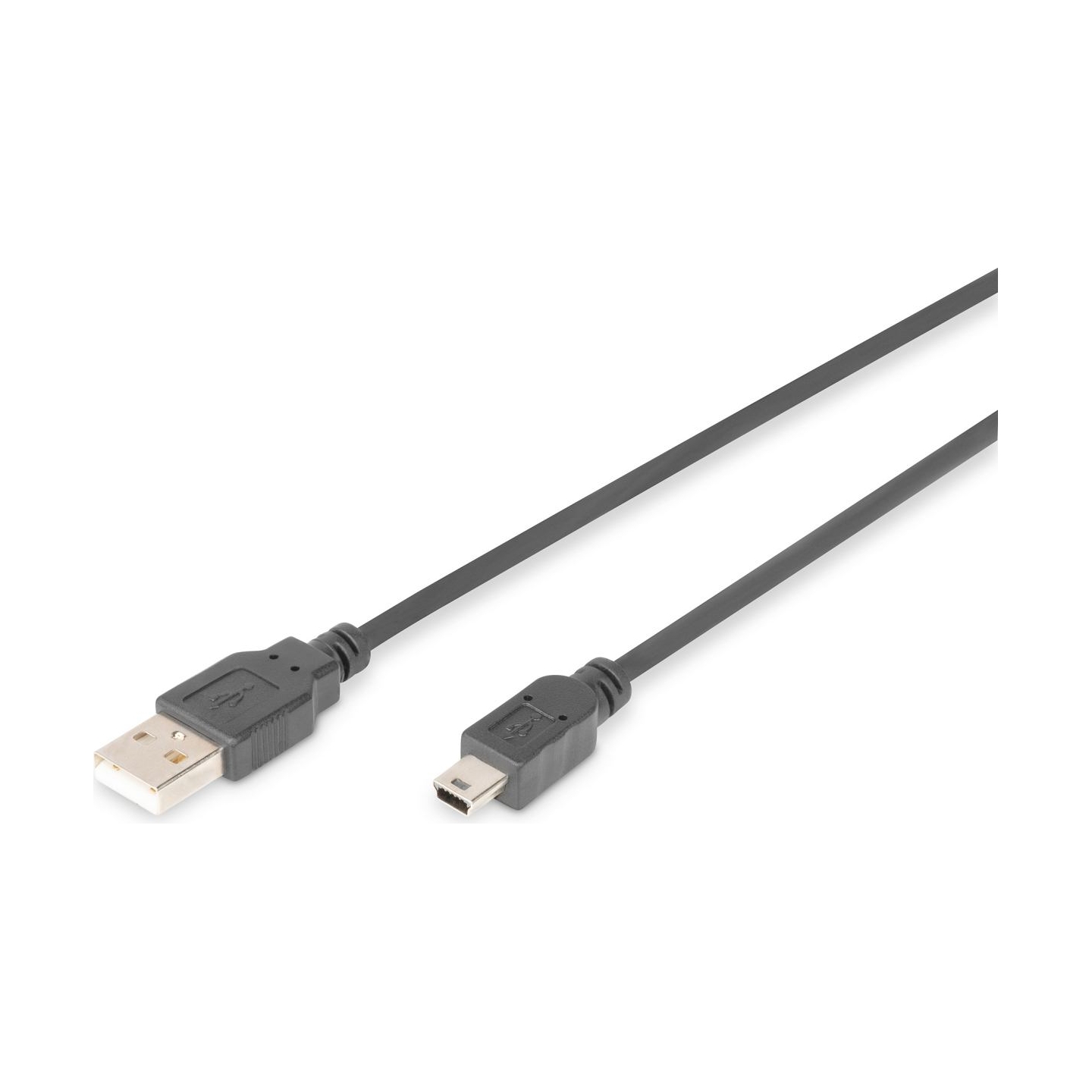 Digitus | Connection Cable, 1.8 m | AK-300108-018-S | USB Type A to USB Mini B