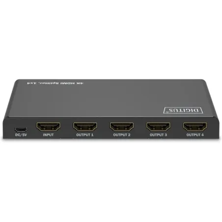 Digitus 4K HDMI Splitter, 1x4 | DS-55337 | Black