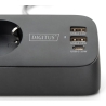 Digitus 3-way office socket strip with 2x USB-A and 1x USB-C connections | DA-70625