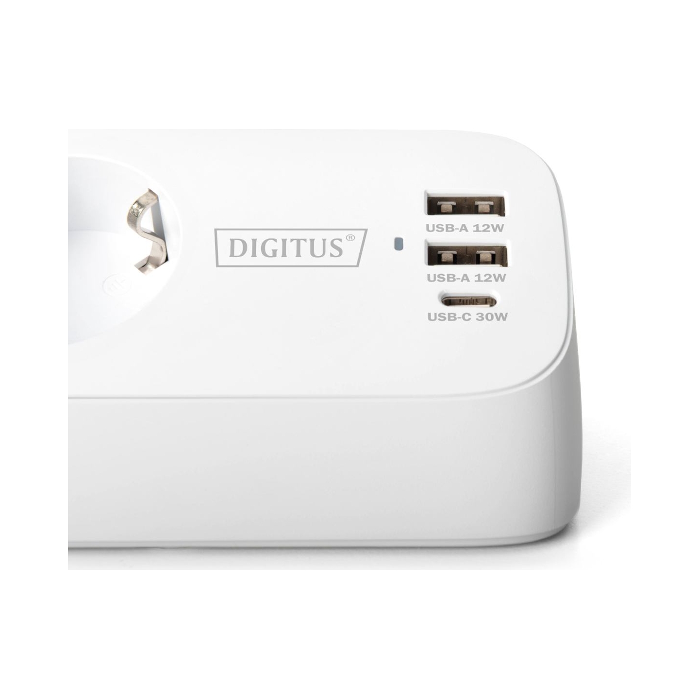 Digitus 3-way office socket strip with 2x USB-A and 1x USB-C connections | DA-70626
