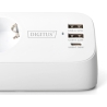 Digitus 3-way office socket strip with 2x USB-A and 1x USB-C connections | DA-70626