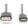 Digitus | USB Type-C connection cable, type USB-A - USB-C | AK-300154-010-S