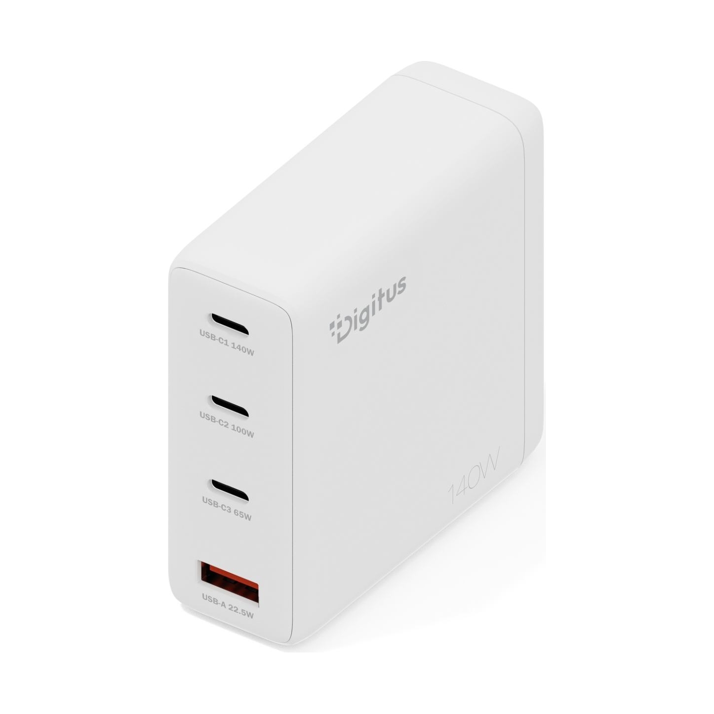 Digitus USB GaN Charger 140W, 3x USB-C, 1x USB-A | DA-10305