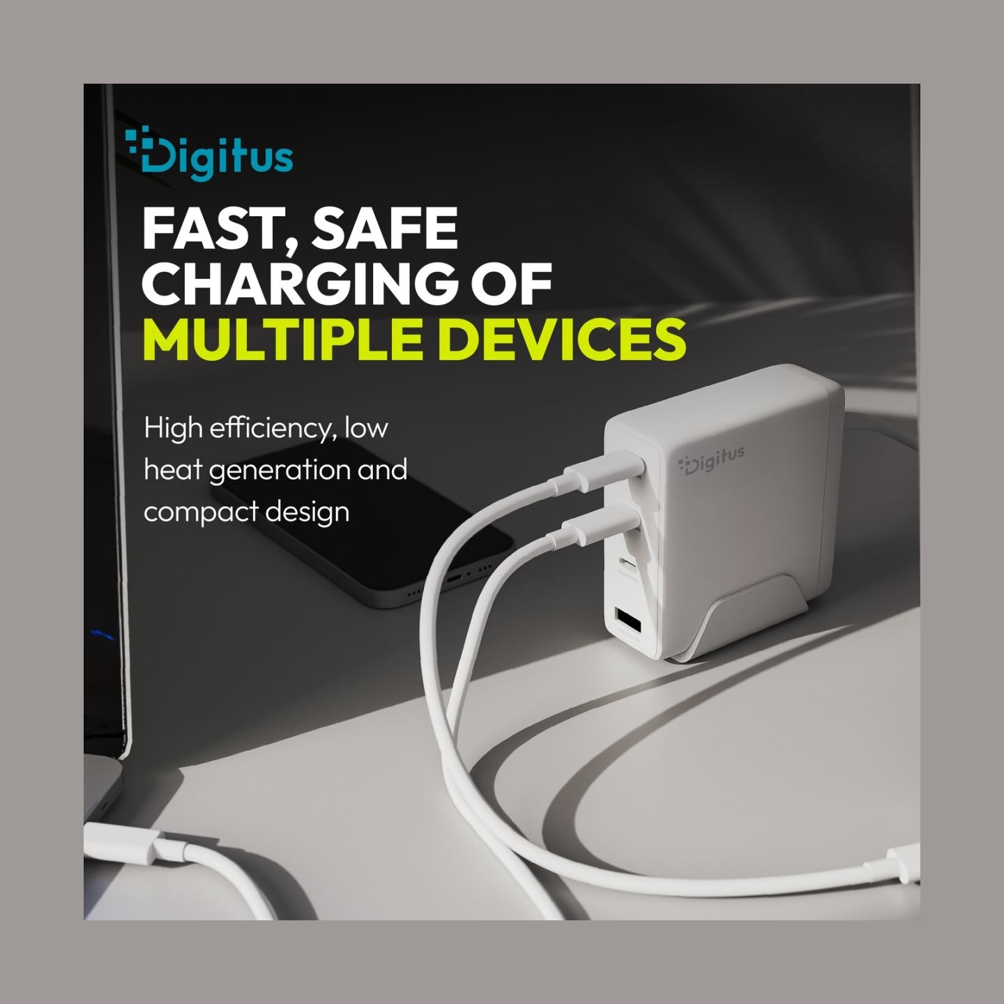 Digitus USB GaN Charger 140W, 3x USB-C, 1x USB-A | DA-10305
