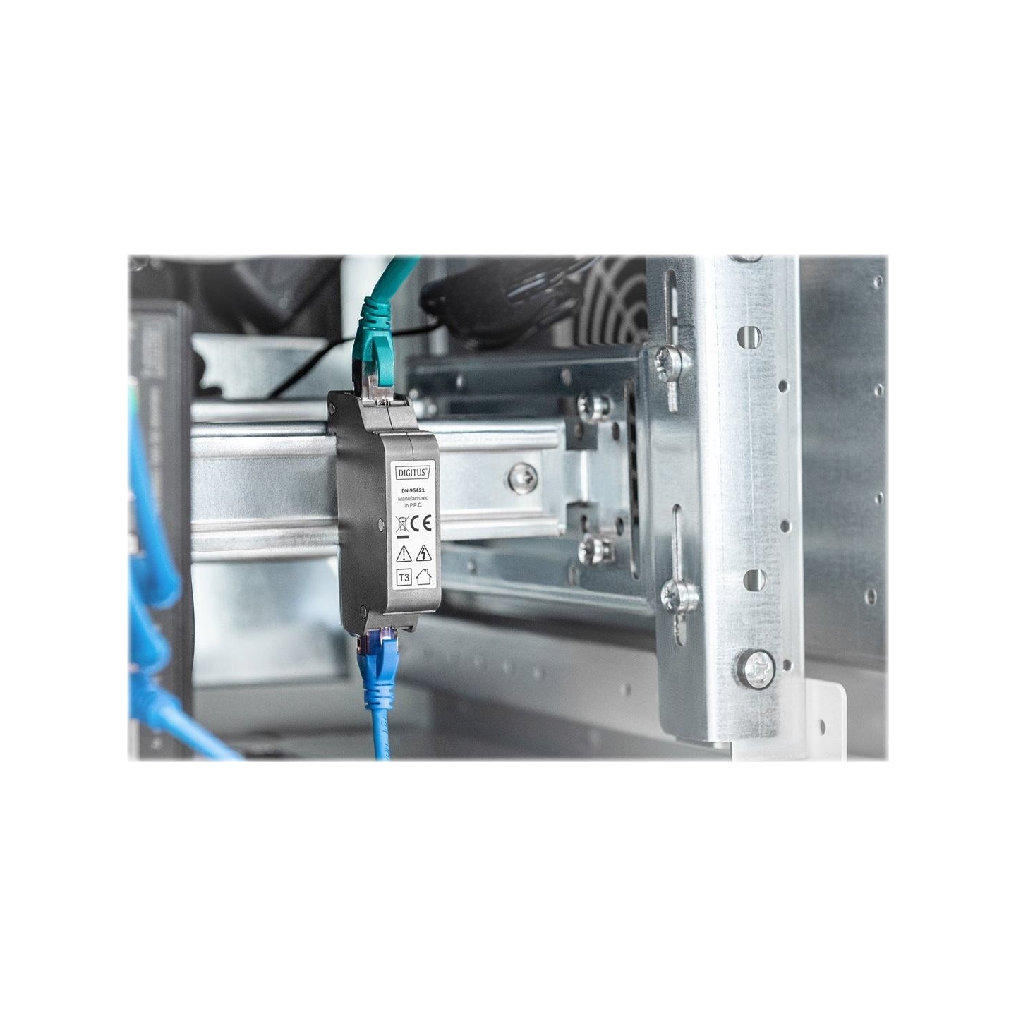 Digitus | PoE surge protector, RJ45 | DN-95421 | Sockets quantity 1