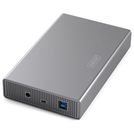 Digitus USB 3.0 hard disk enclosure, 3.5", SATA, 16TB, aluminum | DA-71106-1