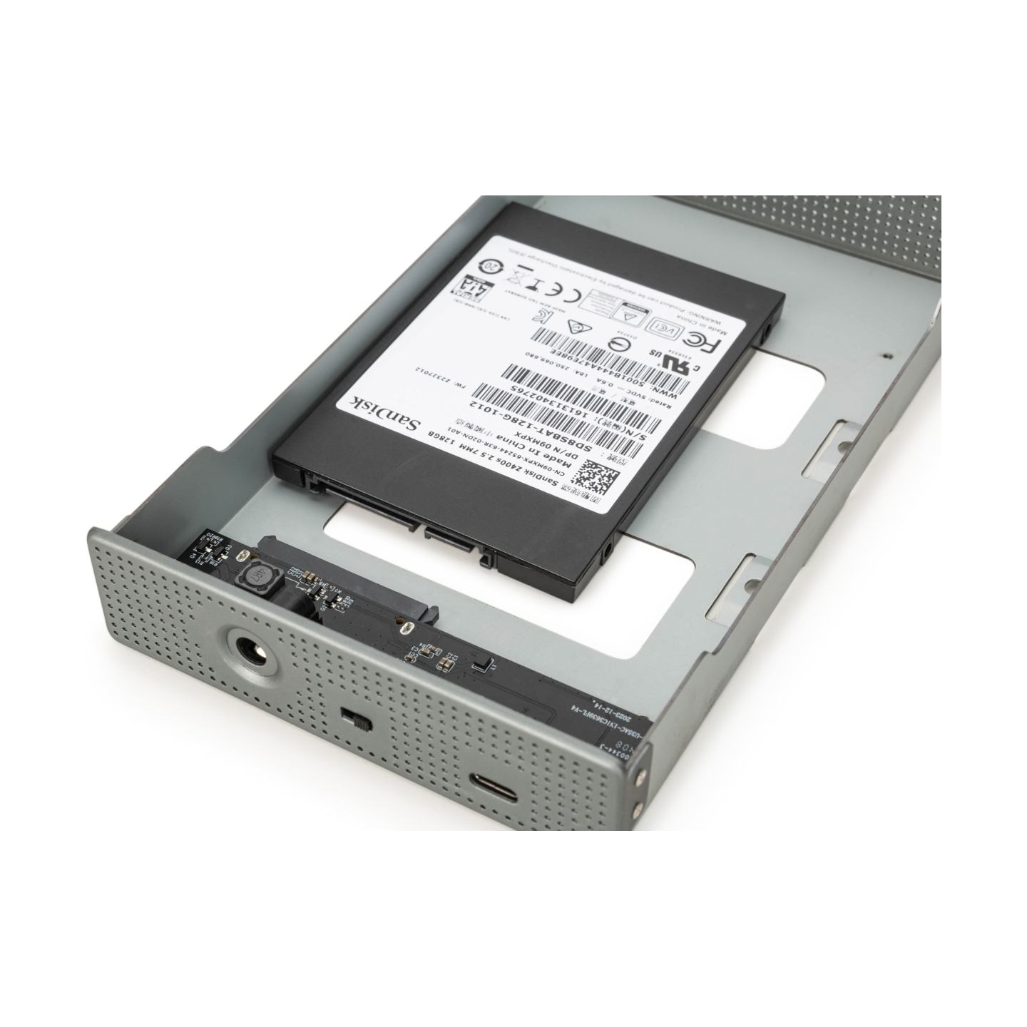 Digitus USB 3.0 hard disk enclosure, 3.5", SATA, 16TB, aluminum | DA-71106-1