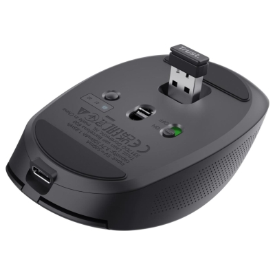 Trust MOUSE USB OPTICAL WRL OZAA/BLACK 24819 TRUST