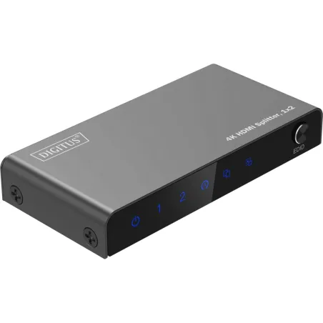 Digitus 4K HDMI Splitter, 1x2 | DS-55336 | Black