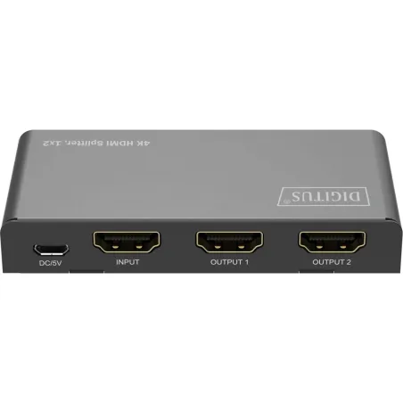 Digitus 4K HDMI Splitter, 1x2 | DS-55336 | Black