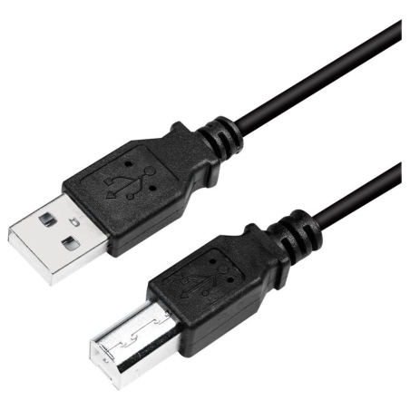 Logilink | CU0007B USB 2.0 cable | USB-A to USB-B USB 2.0 A (male) | USB 2.0 B (male)