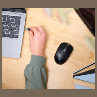 Trust MOUSE USB OPTICAL WRL OZAA/BLACK 24819 TRUST