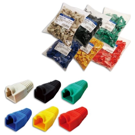 Logilink MP0005 | Keystone jack GREY RJ45 SR-V11 (100pc.) | Grey