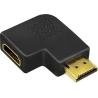 Logilink | HDMI Adapter, AM to AF in 90 degree flat angled | AH0008