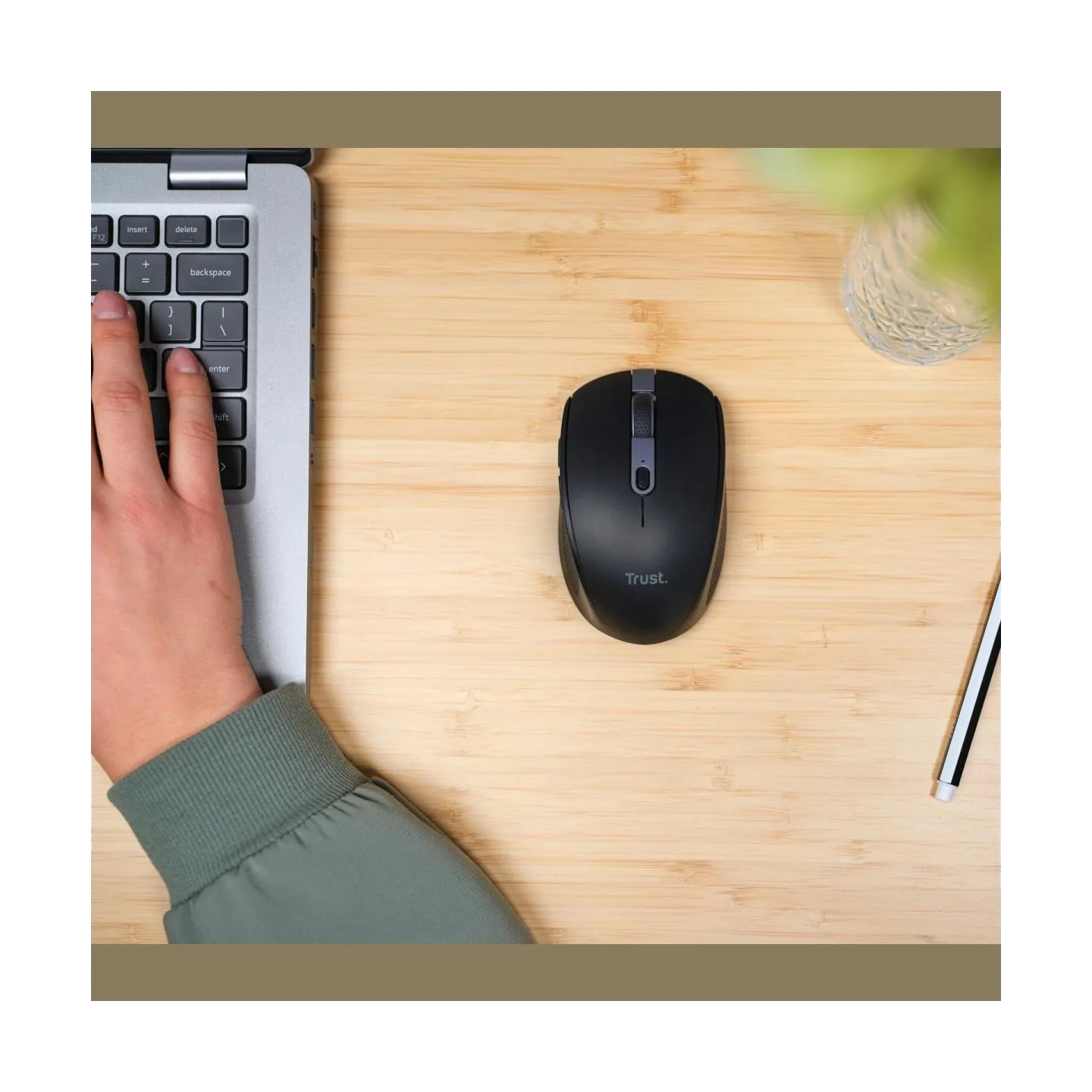 Trust MOUSE USB OPTICAL WRL OZAA/BLACK 24819 TRUST