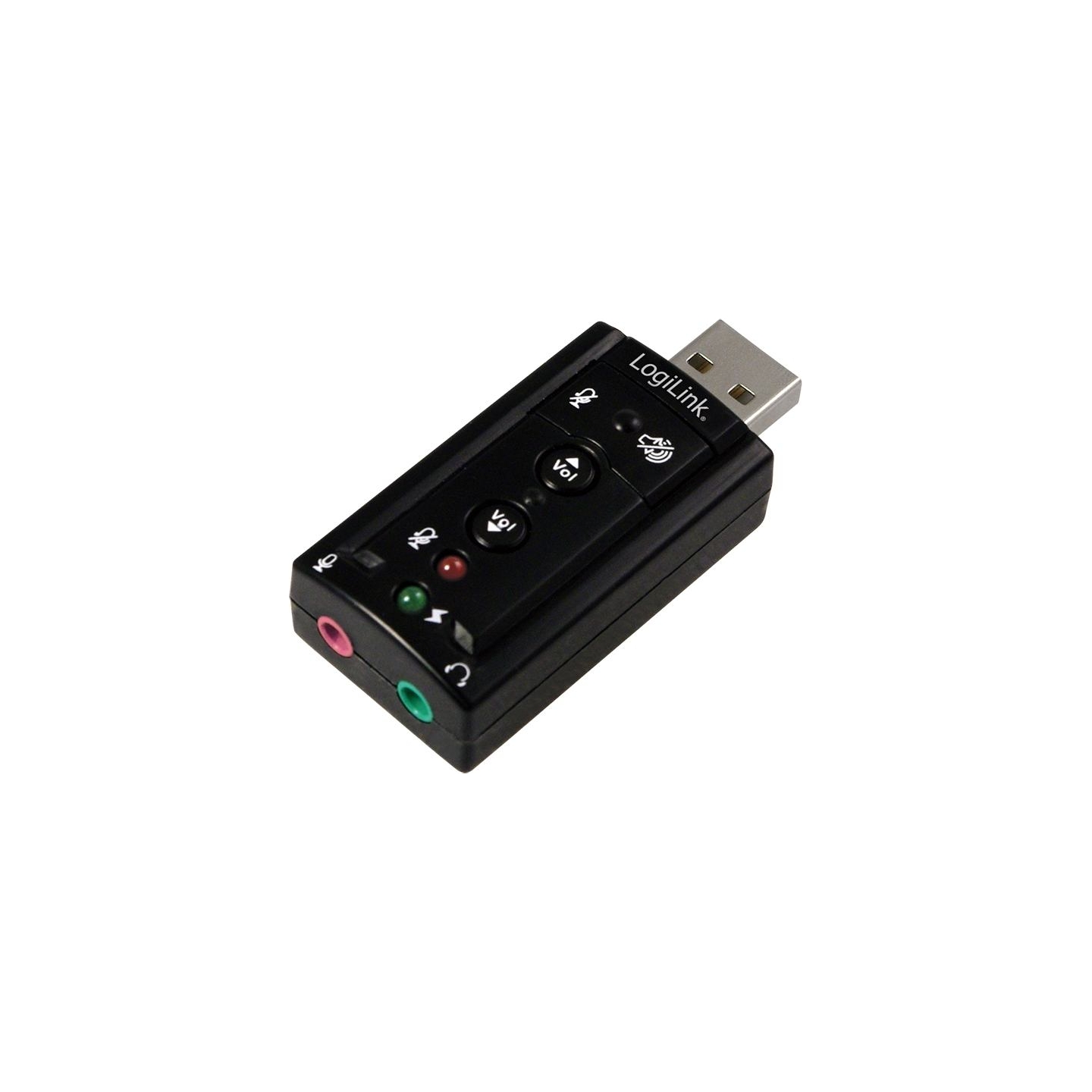 Logilink | USB Audio adapter, 7.1 sound effect