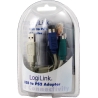 Logilink | Adapter USB to PS/2 x2 :. | Grey | USB M | 2x Mini DIN 6-pin FM | 0.2 m