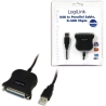 Logilink | USB 2.0 adapter to Paralel (LPT)  DB25 , 1,8m | USB-A to LPT USB A male | DB25