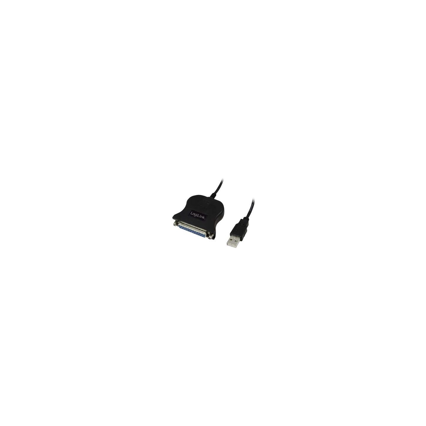 Logilink | USB 2.0 adapter to Paralel (LPT)  DB25 , 1,8m | USB-A to LPT USB A male | DB25